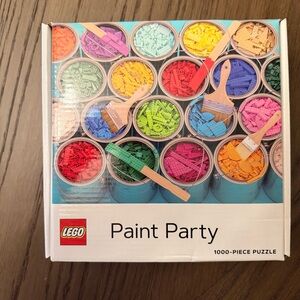 LEGO Paint Party Puzzle - Red, Blue, Green, Yellow